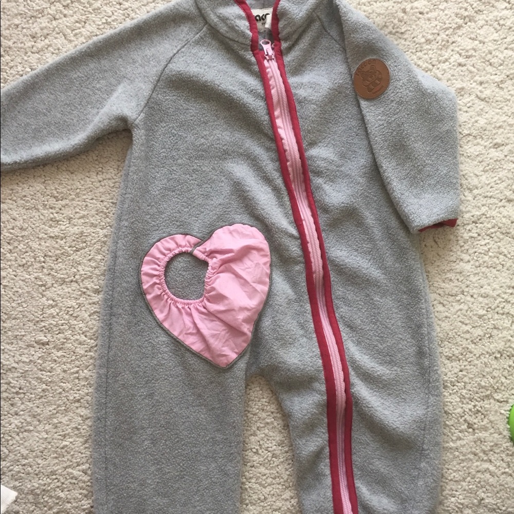 Danish ski Racoon outdoor teddy fleece 12m
